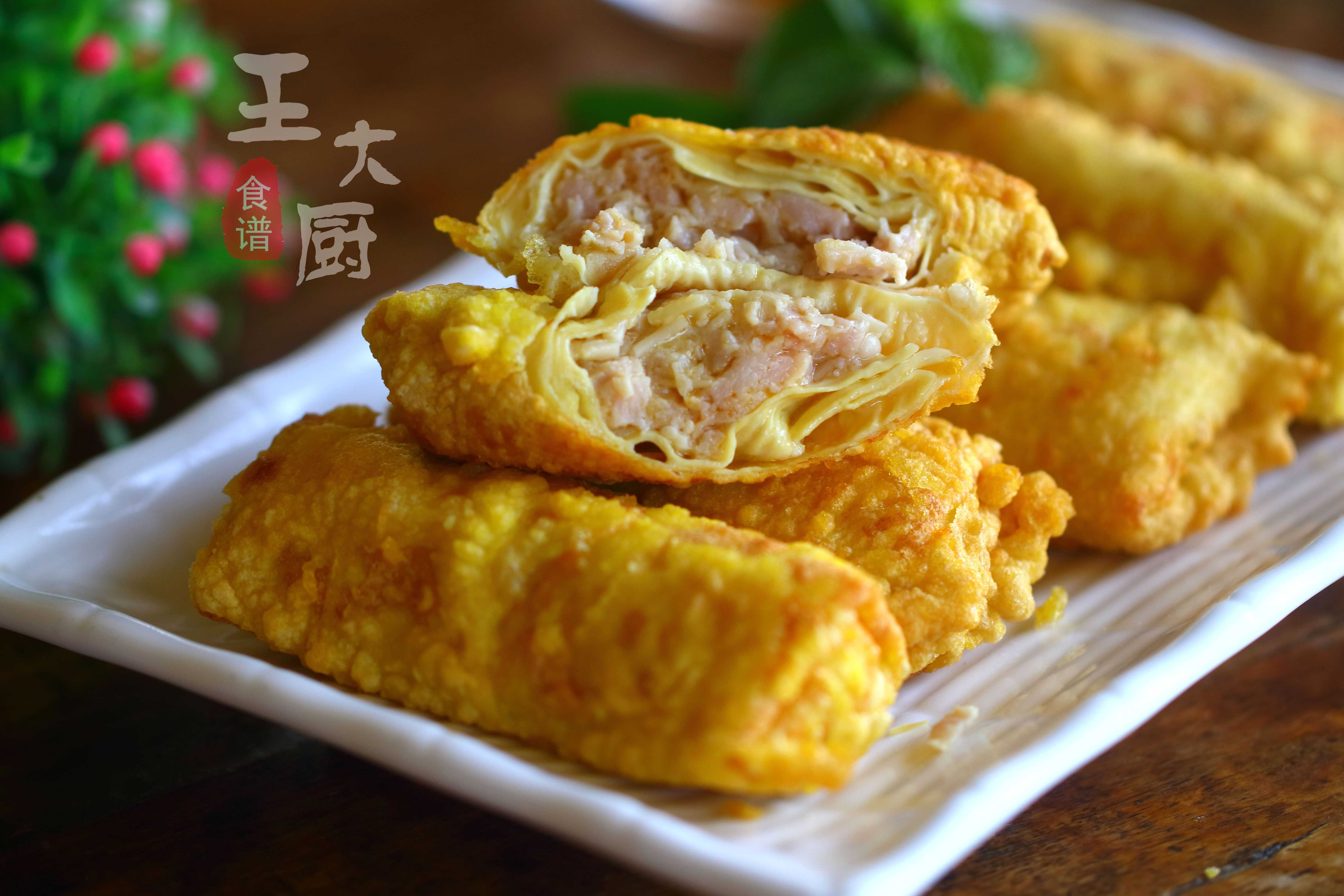 油炸豆皮卷的家常做法，详细步骤在这里，看一遍就能学会
