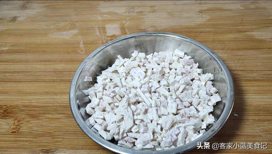 香芋咸薄撑，好吃到停不住口，做法简单1分钟学会，广东人的最爱